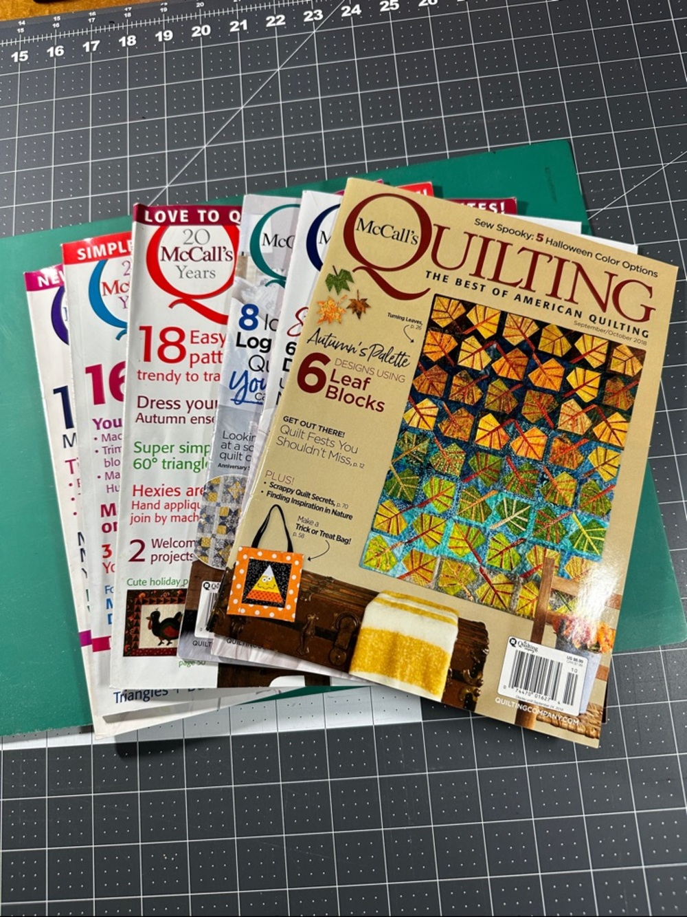 McCall’s Quilting magazines Lot of 6